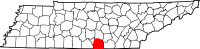 Image:Map of Tennessee highlighting Franklin County.svg