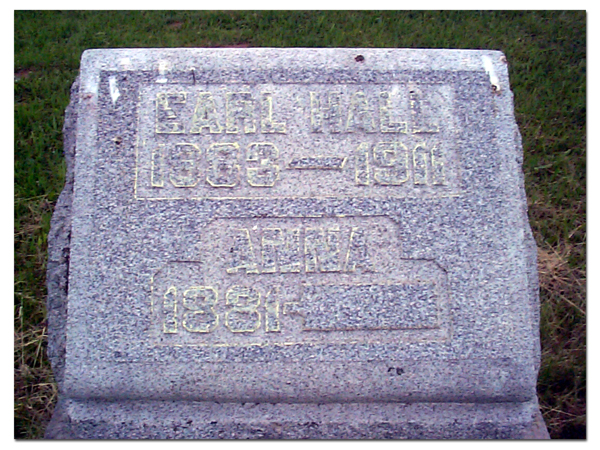 Earl_Hall_tombstone