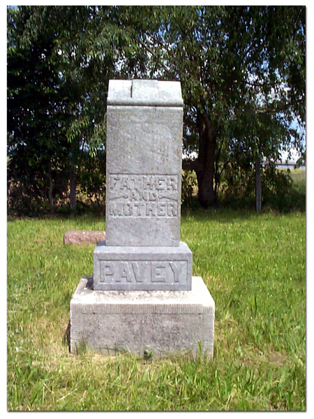 Pavey_tombstone_Hall_Cem