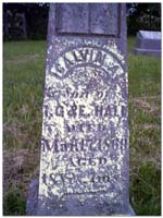 Calvin_Hall_Hall_cemetery